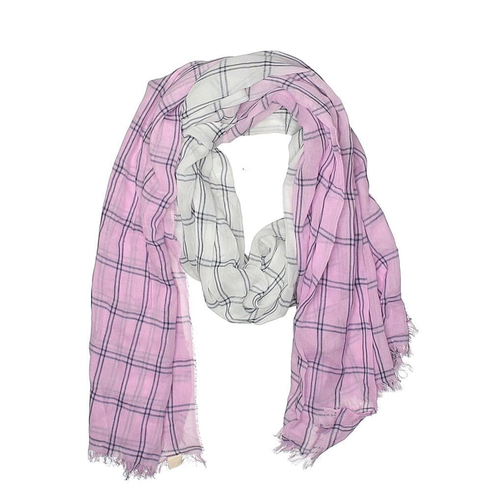 Gap Purple Plaid Scarf EUC